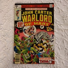 John Carter Warlord of Mars #1 - Marvel 1977 - Edgar Rice Burroughs