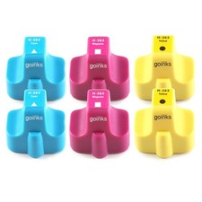 6 C/M/Y Ink Cartridges for HP