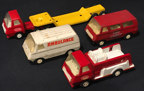 Vintage tonka metal trucks - tonka,