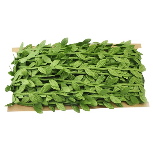 40m artificial green leaves - green,