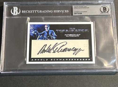Arnold schwarzenegger signed - arnold,