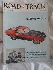 Road & Track Nov 1954 MG TF