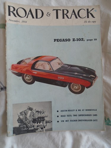 Road track nov - 1954, tf