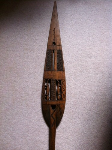 Nice wooden paddle with - wooden,