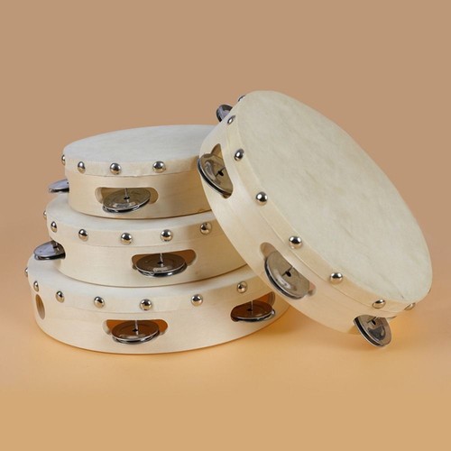 Inch hand tambourine - 4/6/8/10,