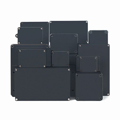 Black waterproof junction box - junction,