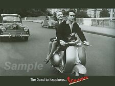VINTAGE VESPA ADVERTISING A4