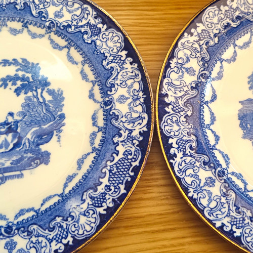 Royal doulton blue white - doulton,