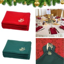 1-100pcs Xmas Polyester Cotton