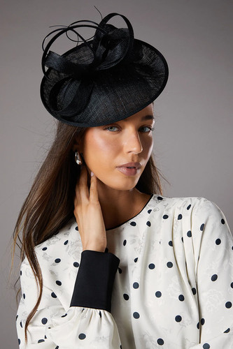 Coast black fascinator womens - coast,