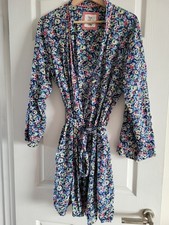 Dressing Gown M&S Navy Floral