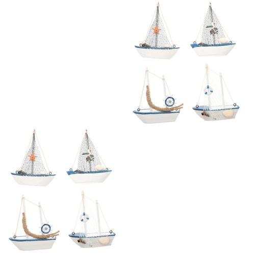 Pcs small sailboat model - 8,