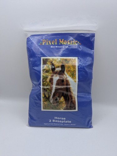 Pixel mosaic horse base - 2,