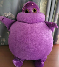 Vintage Giant Boobah Zumbah Purple Rag Doll Hasbro 2004