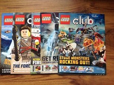 5 Lego Club Magazines 2015/2017 Star Wars  Free UK Postage