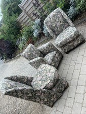 Arm Chairs Vintage X3 Re-upholstered