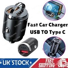 2 Port Car Charger USB Cigarette Lighter Socket Dual Adapter For iPhone Samsung