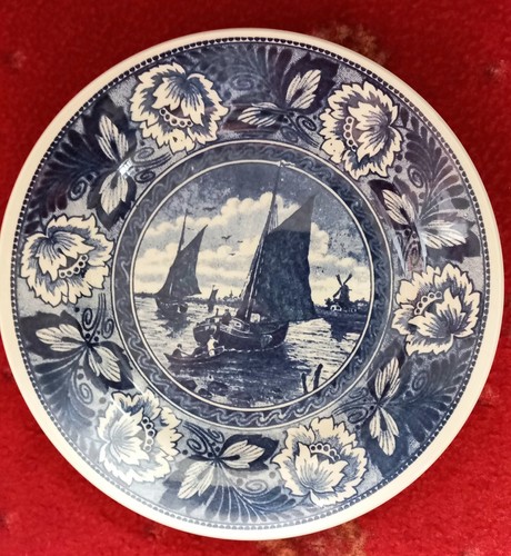 Vintage delft blue - vintage, white