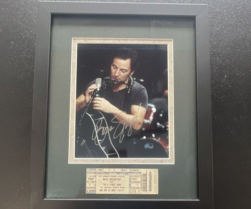 Bruce springsteen signed - springsteen,