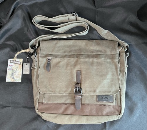 Troop london waxed canvas bag - troop,