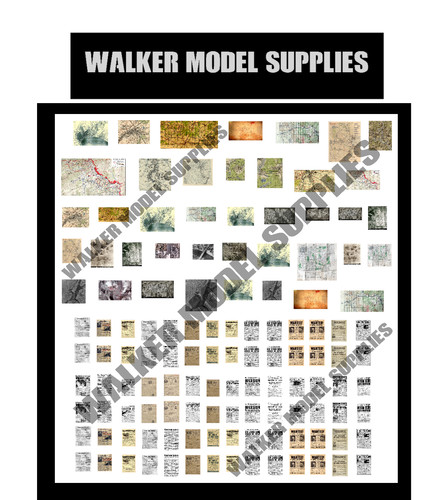 Scale ww2 maps aerial - scale,