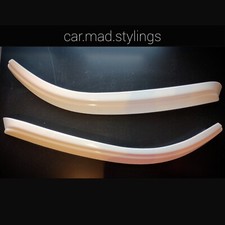 White Plastic Eyebrows to fit