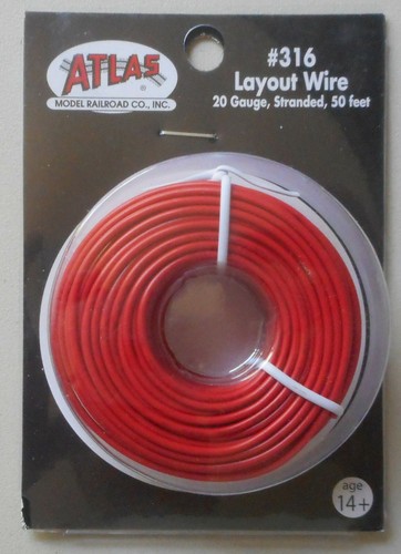 Red layout wire gauge - wire,