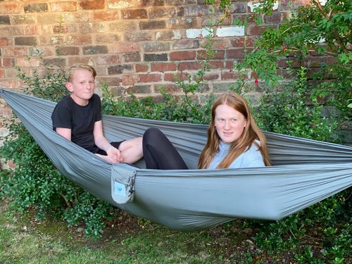 Hammock single medium grey - single,