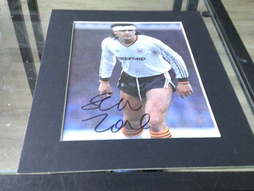 Steve foster luton town - foster, signed