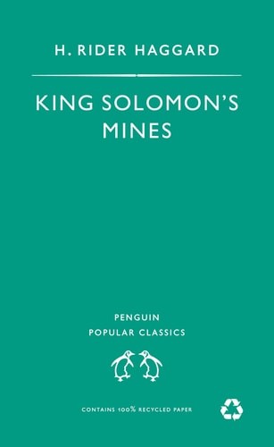 King solomon mines h - by,