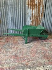 Antique Wooden Wheelbarrow