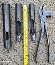  Vintage  Leather  Working Tools