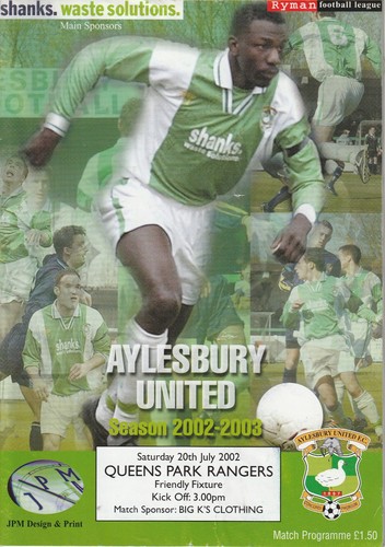 Aylesbury utd queens park - aylesbury,