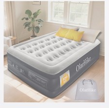 Inflatable Mattress, Air Bed Double with Built-in Electric Pump 190 x 140 x 46
