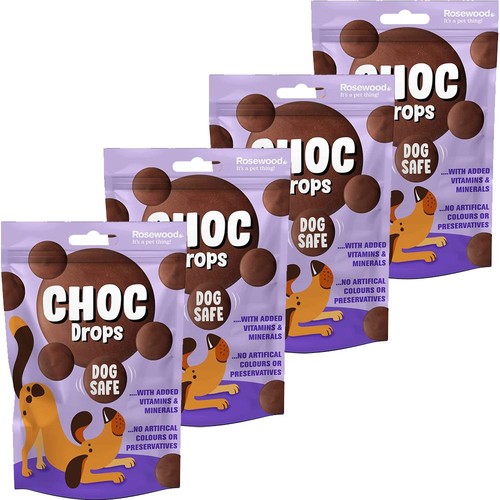 Rosewood dog choc drops - 4, x