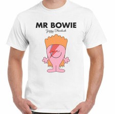 MR BOWIE T-SHIRT MEN PARODY