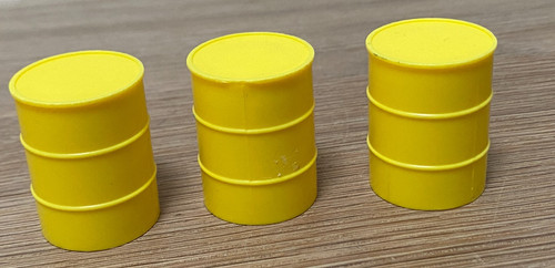 Vintage toy yellow oil - vintage,