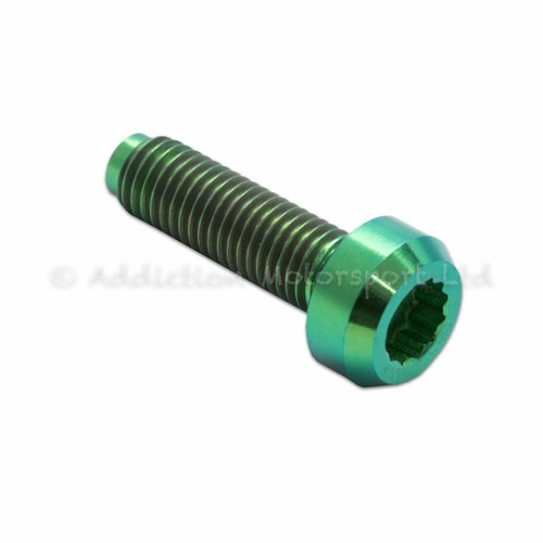 Titanium green bolt for bbs - titanium,
