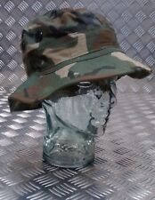 Military Style Special Forces Boonie / Bush Hat Short Brim DPM W/Land Camo NEW