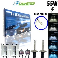 H7 H7R Xenon HID Conversion Kit Slim 55W Budget Canbus For Audi A4 1995-Onwards
