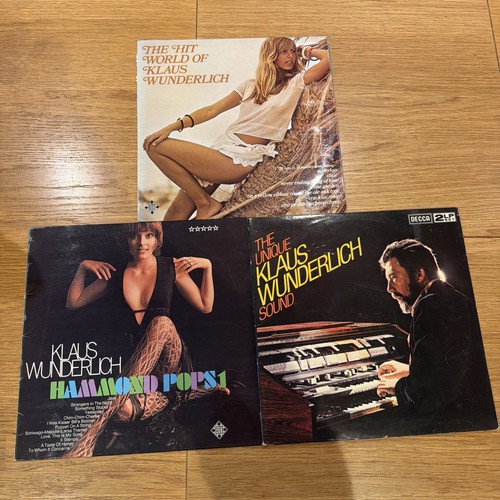 Klaus wunderlich vinyl - lp, lot