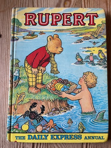 1975 rupert bear - bear, annual