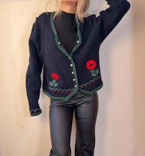 Winter vintage wool cardigan