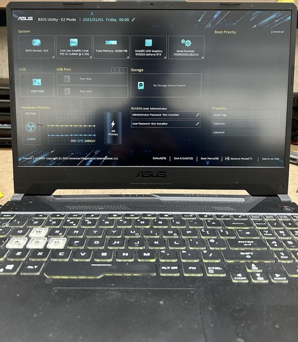 Asus tuf 11th gen intel - intel, core