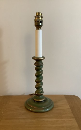 Vintage painted green gold - green, &