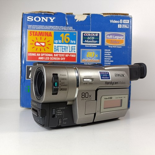 Sony ccd trv48e video8 - sony, tape