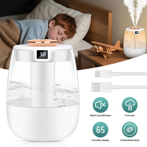 Humidifiers for bedroom - 1.3l,