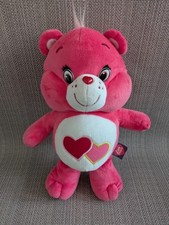 Care Bears Plush Love-a-lot Bear 12" Soft Toy Cuddly American Greetings 
