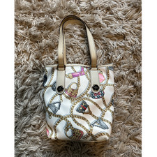 Gucci Women's Silk Charmy Tote