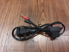 Optimate Battery Charger Lead Genuine Weatherproof Fused Connector Lead
